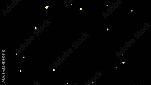 Pack of 12 classic cartoon 2d effects on transparent background