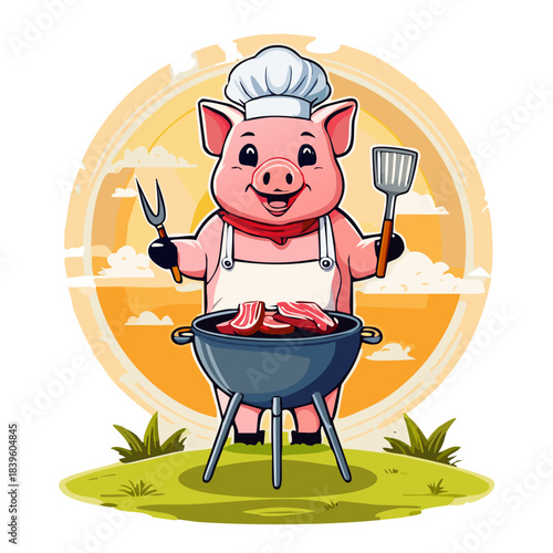bbq pig 1