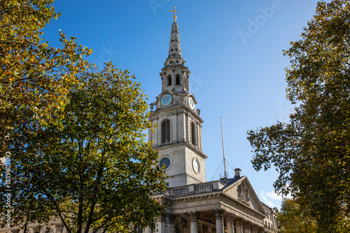 St. Martin-in-the-Fields Church in London, UK