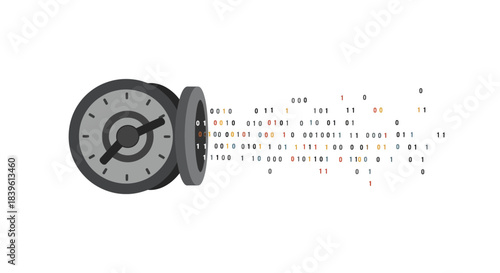 Time and clocks concept showing the passage of time and its effects.