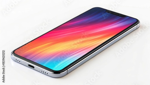 Smartphone display high resolution mockup device mockup screen mockup bezel mockup modern mockup premium mockup ui mockup tech mockup sleek mockup background image