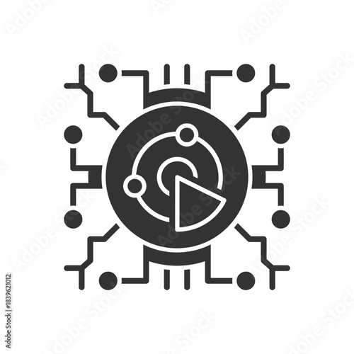 Smart Sonar Icon - Ai Radar Technology Icon