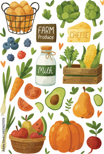 Farm Fresh Produce and Dairy