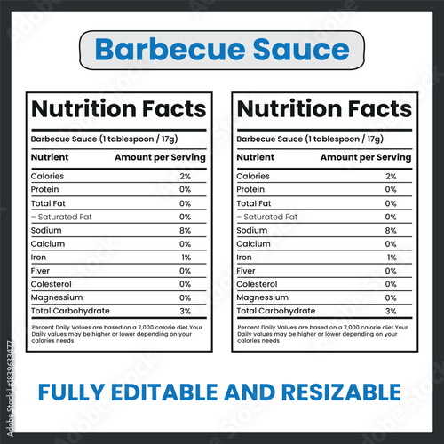 Barbecue Sauce – Vector Illustration