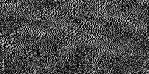 Rough dark textured black fabric and leather surface material background