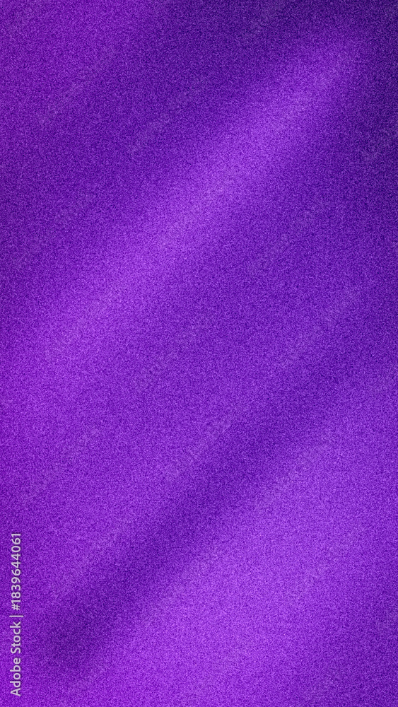 Fototapeta premium Rich, intense abstract background with subtle light transitions in deep royal purple and vivid violet hues. Enhanced with a fashionable grainy noise texture