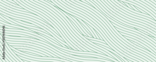 farm green banner, organic abstract background with fields. wavy green lines, natural organic products.