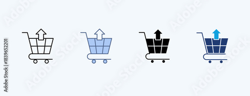 Sell Multiple Icon Illustration Vector