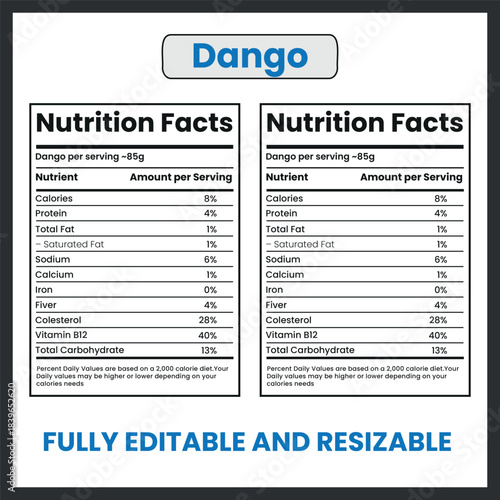 Traditional Japanese Dango Skewers Illustration