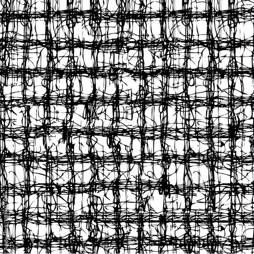 Hand-crafted abstract pattern composed of bold strokes and graphic contrasts.