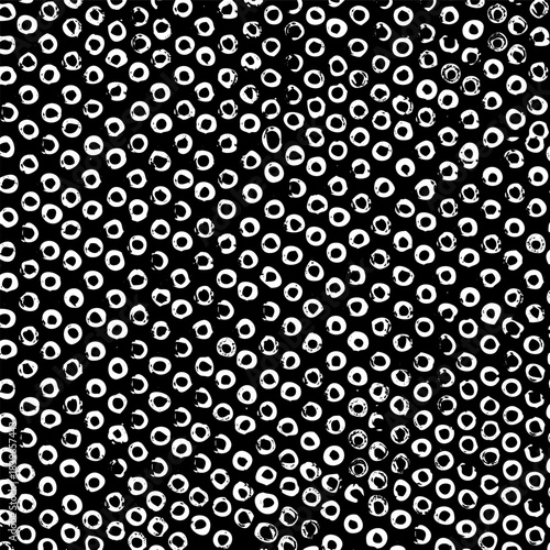 Organic abstract pattern made of varied strokes, ink textures, and spontaneous graphic marks.