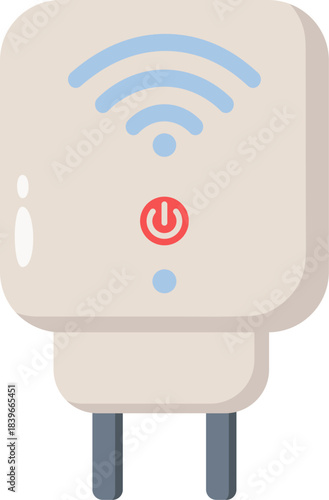 Wireless WiFi Repeater Signal Booster Amplifier Network Extender Device.