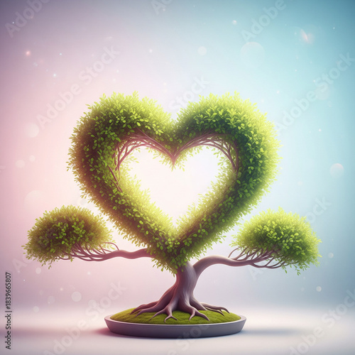Heart-Shaped Harmony Tree
