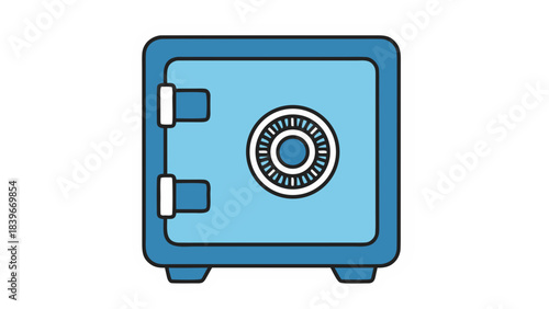 bank safe icon