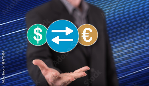 Concept of currency exchange