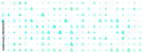 Abstract digital pattern of varying blue and green notification bells on a dark background, creating a modern technology alert design.
