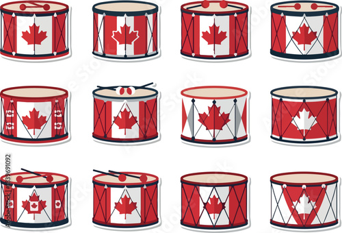 Canadian Pride Drums National Identity Musical Instruments