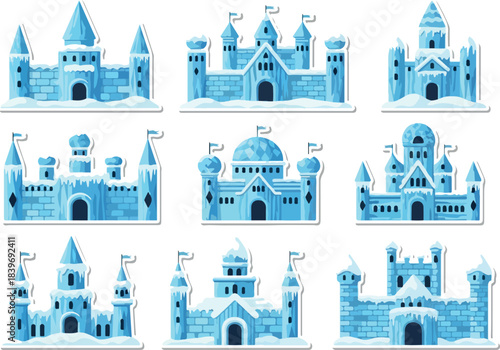 Magical Ice Castles Frozen Kingdoms in a Winter Wonderland