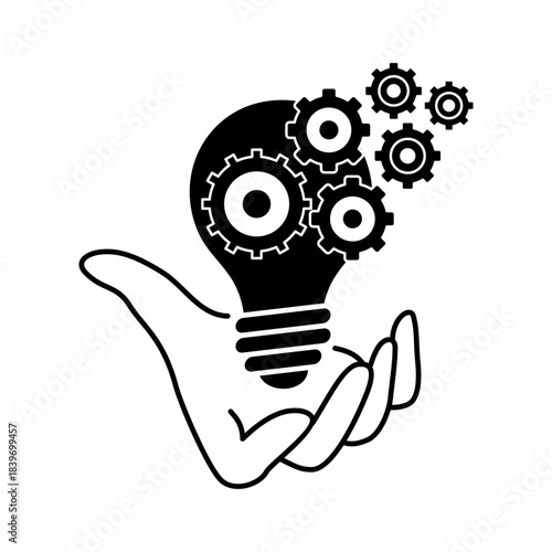 Innovation Icon Glyph