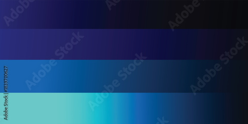 Abstract background with horizontal stripes in various shades of blue, transitioning from dark navy to light turquoise with a subtle gradient.