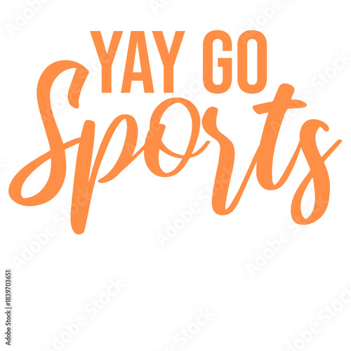 Yay Go Sports Funny Sarcastic Sports Fan