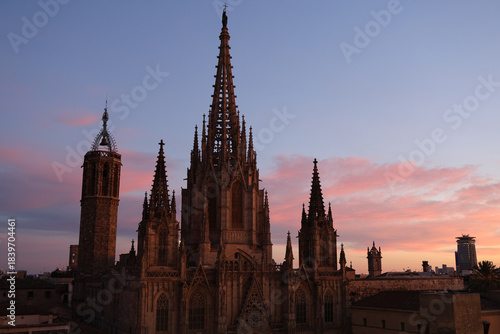 Photography Barcelona Cathedral in Gothic Quarter