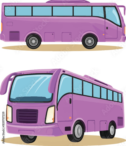 bus vector illustration