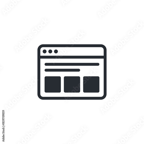 Web site. Web design. Search page. Global network. Start page. Homepage. Internet icon. Web sign. Vector internet symbol. Software programming. Database. Browser icon. Internet symbol. Online news