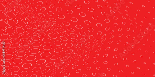 simple white big to small outline dot wave pattern for banner poster background.
