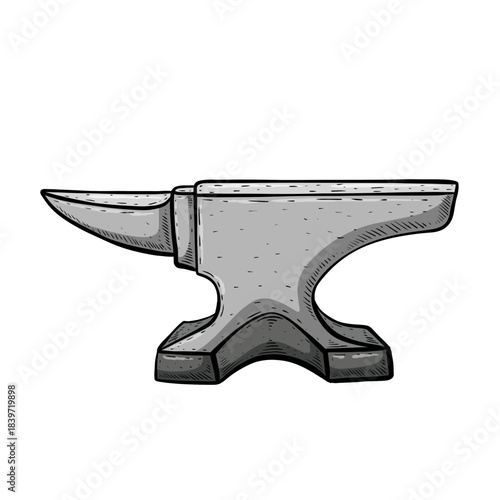 Anvil isolated on white