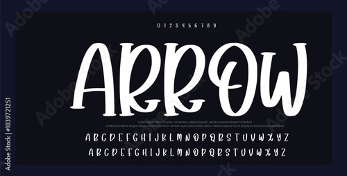 Signature script lettering font 