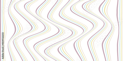 simple coloring big small line wave pattern for banner poster background.