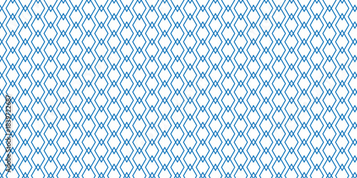 simple blue outline rhombus pattern for banner poster background.