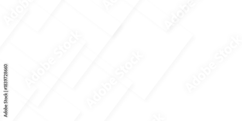 Abstract vector gray and white tech technology transparent square rectangle shape. seamless geometry paper triangle background. Space design concept. Decorative web layout template banner design.