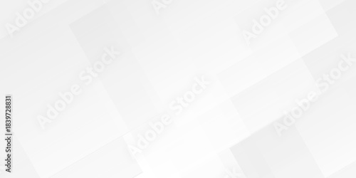 Modern space wave abstract white and gray triangle technology square line. paper design concept. Decorative web layout poster, banner. White grey vector design decoration background .	