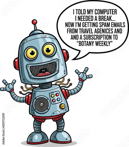 funny cartoon android