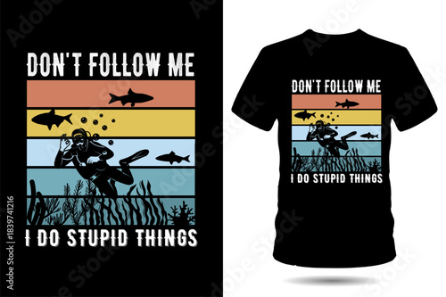 Deep Sea Diving | Ocean Exploration T-Shirt Design