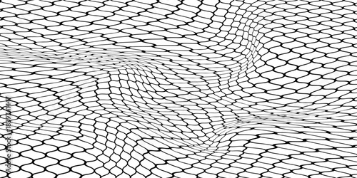 Mesh texture for fishing nets. Grunge pattern for sportswear or soccer goal, volleyball net, basketball hoop, hockey, athletics. Mesh background modern