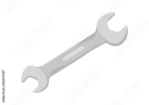 ボルトを締める両口スパナ