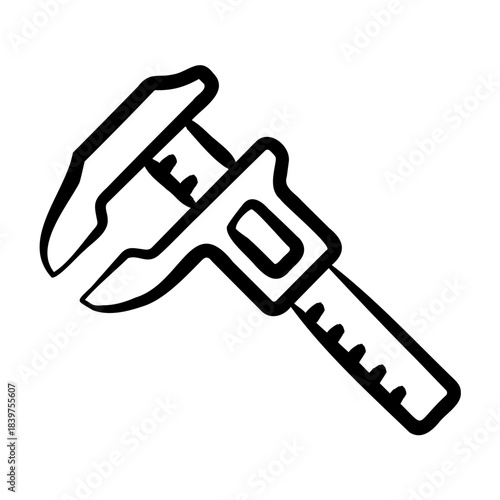 Caliper Icon - Handdrawn