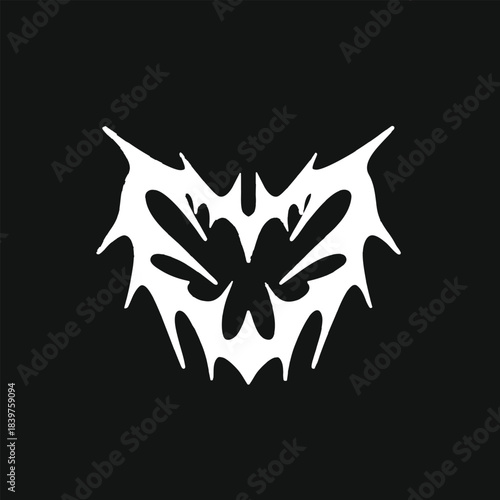 spiked love design icon or logo design for mens brand