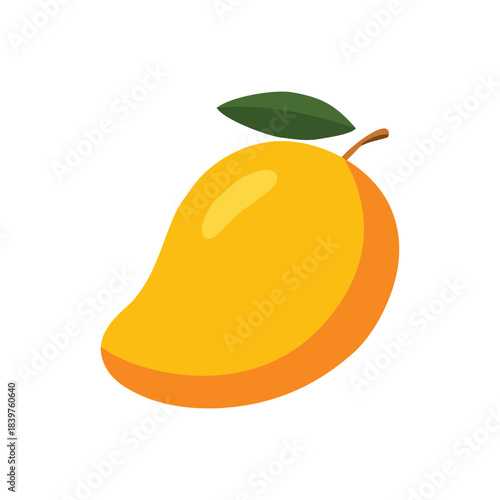 vector illustration of an mango fruit