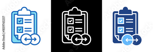 Transition Plan triplestyle icon