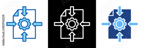 Project Alignment triplestyle icon