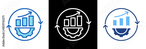 Continuous Improvement triplestyle icon