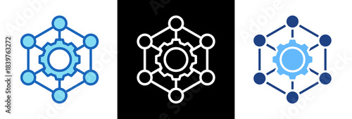 Organizational Alignment triplestyle icon