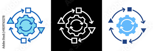 Process Adaptation triplestyle icon