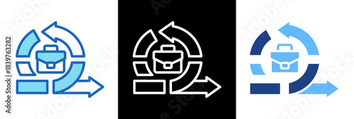 Business Agility triplestyle icon