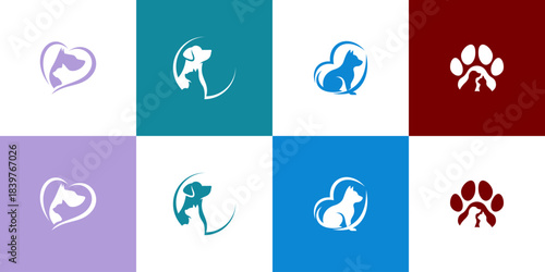 Pet friendly icon set. Includ...