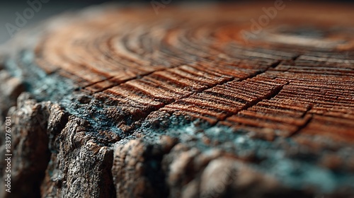 Natural Wood Rings On Tree Trunk Pictures